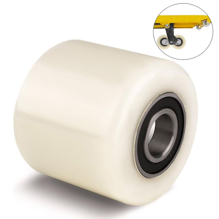 1 Rodillos De Transpaleta Con rodamientos 80x70mm