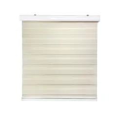 GUIZA - Cortina Roller Duo Zebra Dia y Noche 100 x 200 Cm