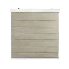 GUIZA - Cortina Roller Duo Zebra Dia y Noche 140 x 200 Cm
