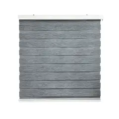 GUIZA - Cortina Roller Duo Zebra Dia y Noche 200 x 200 Cm