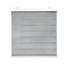GUIZA - Cortina Roller Duo Zebra Dia y Noche 220 x 200 Cm
