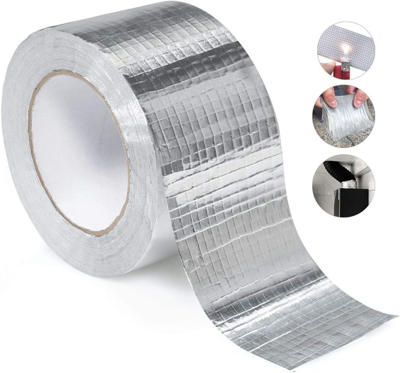 Cinta Sellador Butilo Techo Gotera Impermeable 10cm×10 Mts
