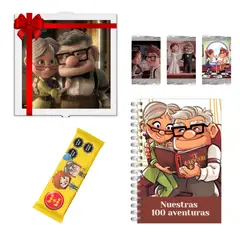 GENERICO - Agenda 100 Citas Aventuras Up Abuelitos Carl Y Ellie Pareja