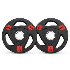 SCORE FIT - Par Discos Olimpicos Grip Pro 5 Kg -