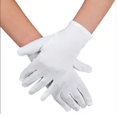 GENERICO - GUANTES BLANCO MEDIANO 19X7 CM X12 UNI