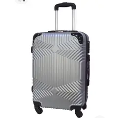 GENERICO - Maleta de viaje 10kg Plateado