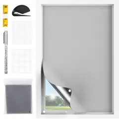AIZO - Cortinas Blackout 420d Revestidas De Plata 14x52m
