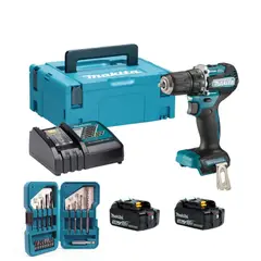MAKITA - Taladro atornillador DDF487+2 baterias y cargador