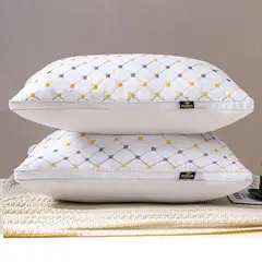 GENERICO - Almohada rectangular 50x70cm Color Blanco 1 UND