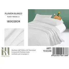 ANGELES DEL HOGAR - PLUMON PLAZA Y MEDIA III MUSAS BLANCO