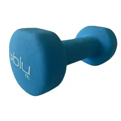 BLU FIT - Mancuerna Neoprene 2 Kg Azul
