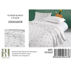 ANGELES DEL HOGAR - PLUMON 2 PLAZA III MUSAS BLANCO