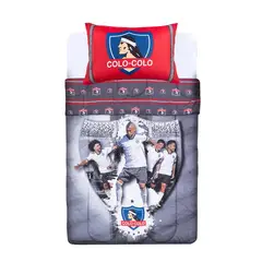 MASHINI - Plumon Colo Colo 1.5 Plaza MF Estrellas Vidal Reversible