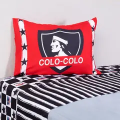 COLO COLO - Set Sabanas 1.5 Plazas Eterno 100 años Negro Single