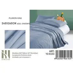 ANGELES DEL HOGAR - PLUMON KING III MUSAS AZUL