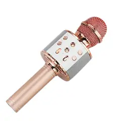 GENERICO - Microfono Karaoke Con Bluetooth Para Niñas ROSA GOLD
