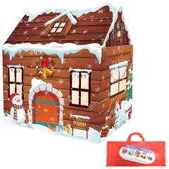 LUKOVEE - Carpa Castillo Princesa Niñas Campaña con Luces LED