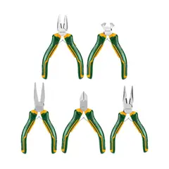 JADEVER - Set Mini Alicates 4,5 Pulgadas 5 Piezas