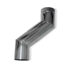 BOSCA - Juego de Codo y Contracodo AcInox 6 X135º