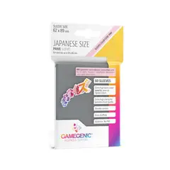 GAMEGENIC - Protectores Prime - Dark Gray (62 x 89 mm) (60ct)