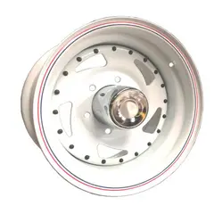 GENERICO - Set 4 Llantas 14x7 6X139 Et-6 DIRECCIONAL W-W/RED&BLUELn-BR