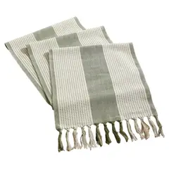 OEM - Mantel Camino De Mesa Rectangular Tejido Doble 180x37cm