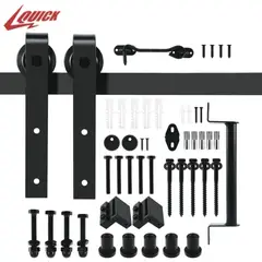 QUICK - Kit Correderas 2mt Para Colgar 1 Puerta Estilo Granero