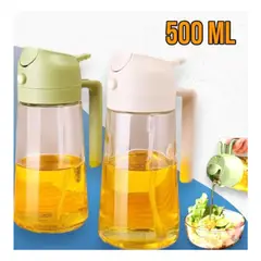 GENERICO - Botella Rociador De Aceite Dispensador Vinagre Spray 500ml