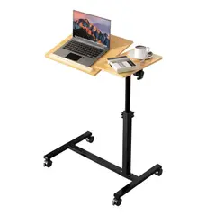 MUNDO MAGIA - Muebles Mesas Plegables Escritorio Madera Oficina Con Rueda