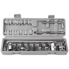 OEM - Juego Caja Dados 27 pcs Hexagonales Métricos