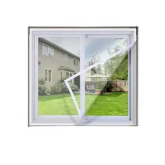 OEM - Malla Mosquitera Cortina Con Cierre Iman 150x200cm