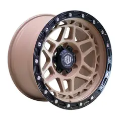 GENERICO - Set 4 Llantas 17x9 6X139 Et0 BEAST SANDDs-LB