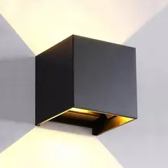 SHOP EHOME BAG - Foco Luz Cálido Aplique Para Pared Led Exterior