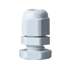 GENERICO - Prensa Estopa Plástica PG11 5,0 a 10.0mm Gris