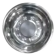 GENERICO - Pack 12 Bowl Sopero Plato Acero Inoxidable Hondo 20x6cm