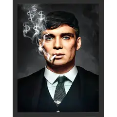 GENERICO - Cuadro Decorativo de Cillian con Marco y vidrio 30x40 CM