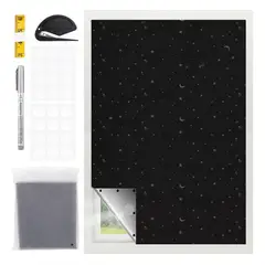 KUANGYE - Cortinas Blackout 420d Revestidas De Plata