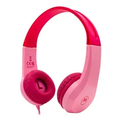 MOTOROLA - Audifono Jr 200 Con Cable Manos Libres Rosado