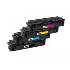 GENERICO - Pack Tóner compatible con HP 206A Alternativo 4 colores