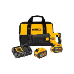 DEWALT - Kit Sierra Sable DCS389T2-B2 - Incluye 2 Baterías de 6 AH, Cargador y Bolso