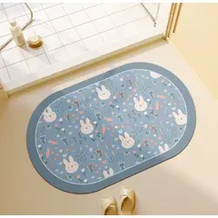 GENERICO - Alfombra antideslizante para bano diseno infantil