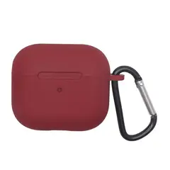 PINEAPPLESTORE - Funda AirPods 3 Silicona Wine Red