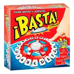 GENERICO - Juego De Mesa Basta Piensa Rapido Pulsacion Letras Familiar