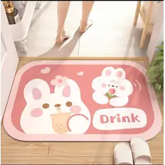 GENERICO - Alfombra antideslizante para baño diseño infantil