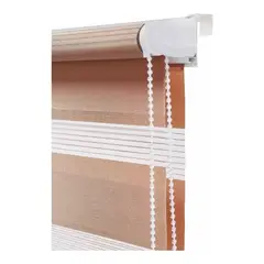 GENERICO - Cortinas Roller Blackout Cafe Persianas Living Dia Y Noche 100x200