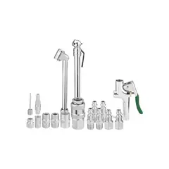 JADEVER - Accesorios Boquillas Para Compresor 17 Piezas
