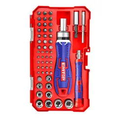EMTOP - Pack de Destornillador de 55 Pcs EBST05502