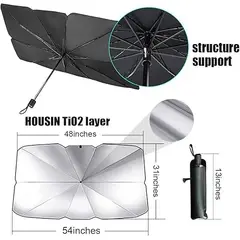 MOVI - Parasol Retráctil para Autos y Camionetas