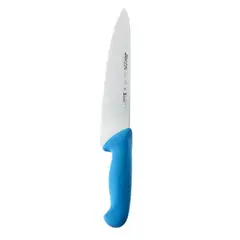 ARCOS - Cuchillo Medio Golpe Azul 25cm Acero Inoxidable