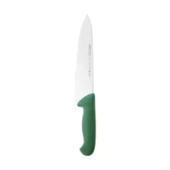 ARCOS - Cuchillo Medio Golpe Verde 25cm Acero Inoxidable